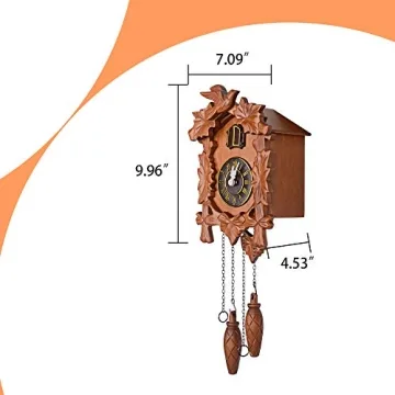 Kendal Handcrafted Cuckoo Clock in Premium Wood