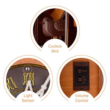 Kendal Handcrafted Cuckoo Clock in Premium Wood