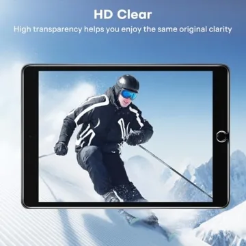 OMOTON Tempered Glass Screen Protector for iPad