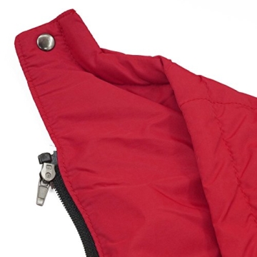 Happy Cherry Girls Warm Winter Vest with Detachable Hood