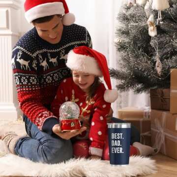 TEEZWONDER Father's Day Gifts - Insulated Tumbler for Dad
