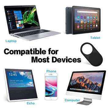 imluckies Webcam Cover - Ultra-Thin Privacy Protection