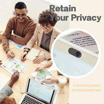 imluckies Webcam Cover - Ultra-Thin Privacy Protection