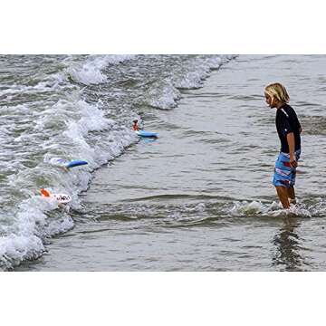 Surfer Dudes Classics Wave Powered Mini-Surfer and Surfboard Toy