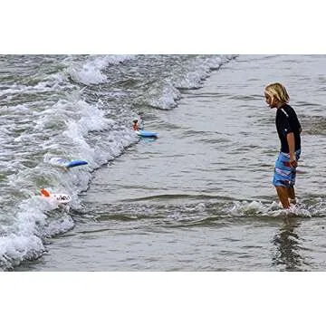 Surfer Dudes Classics Wave Powered Mini-Surfer and Surfboard Toy