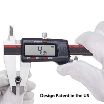 VINCA Digital Caliper - 8 Inch Precision Measurement Tool