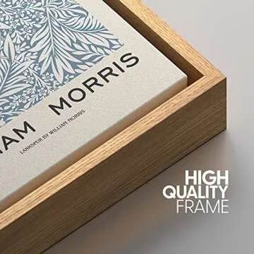 William Morris Larkspur Floral Print for Home Decor