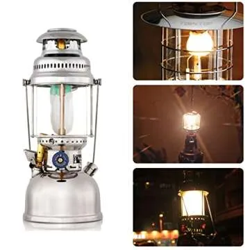 Fantasyon 10 Pcs Propane Lantern Mantles Lantern Mantles Gas Lamp Mantles Gas Lantern Mantles Propane Light Mantle U Shape Mantles Gas Lantern Covers Mantles for Outdoor Camping Lantern