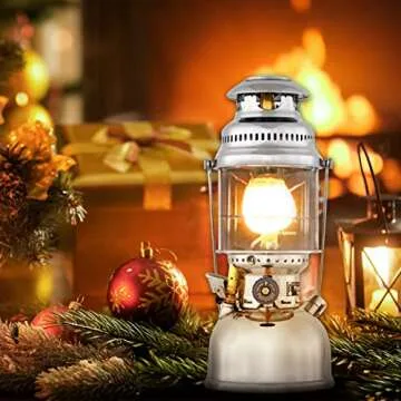 Fantasyon 10 Pcs Propane Lantern Mantles Lantern Mantles Gas Lamp Mantles Gas Lantern Mantles Propane Light Mantle U Shape Mantles Gas Lantern Covers Mantles for Outdoor Camping Lantern