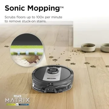Shark RV2400WD Robot Vacuum & Mop - Powerful Clean for Pets