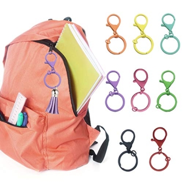 AUGYUESS Colorful Metal Lobster Claw Clasps for DIY