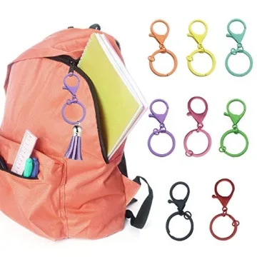 AUGYUESS Colorful Metal Lobster Claw Clasps for DIY