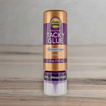 All Purpose Tacky Glue – Dries Clear– 4 OZ – Single