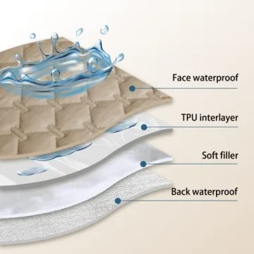 Gogobunny Double-Sided Waterproof Dog Bed Cover