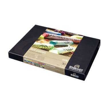 Rembrandt 30-Piece Soft Pastel Set for Vibrant Artistry