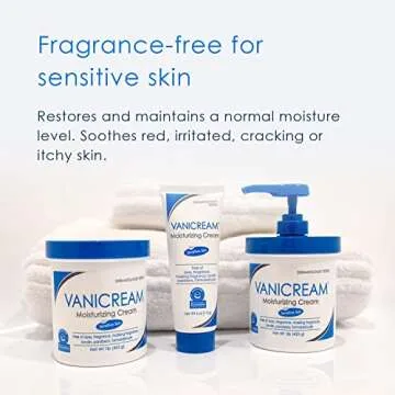 Vanicream Moisturizing Skin Cream 16 Ounces and Pump Dispenser 16 fl oz Moisturizer for Sensitive Skin