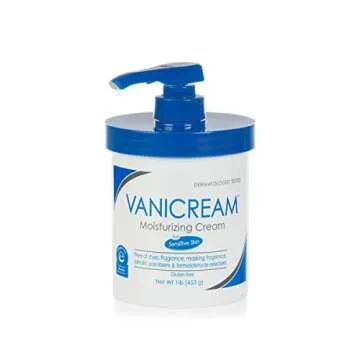 Vanicream Moisturizing Skin Cream 16 Ounces and Pump Dispenser 16 fl oz Moisturizer for Sensitive Skin