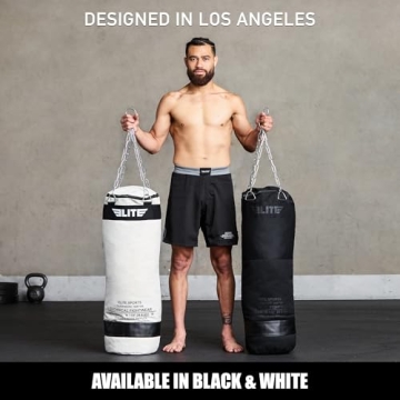 Durable Elite Canvas Punching Bag for MMA and Kickboxing