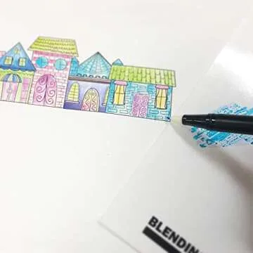 Tombow Blending Palette + Color Chart, White, - 56174