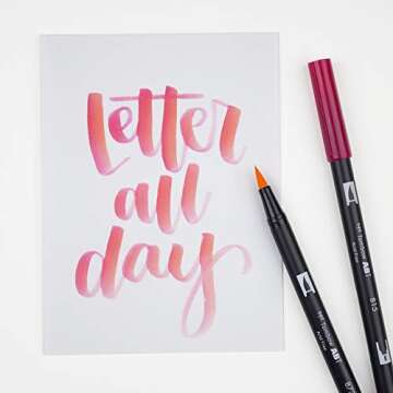 Tombow Blending Palette + Color Chart, White, - 56174