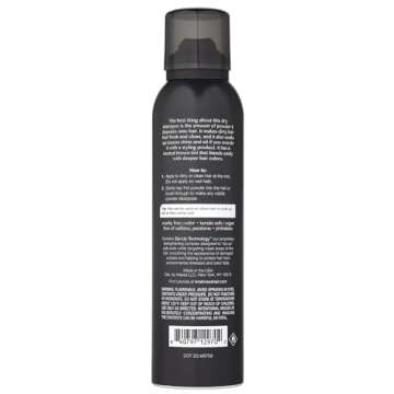 Kristin Ess Hair Brunette Dry Shampoo for Dark + Brown Hair with Vitamin C for all Hair Types - Oil ...