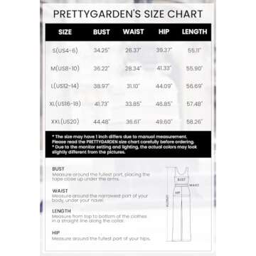 PRETTYGARDEN Women's Casual Tank Jumpsuits Sleeveless Drawstring Elastic Waist Loose Summer Romper (Black,Medium)