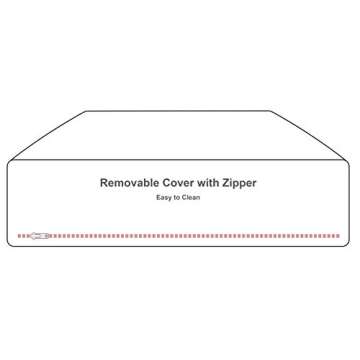 Bessie and Barnie Blue Sky Luxury Extra Plush Faux Fur Rectangle Pet/Dog Bed (Multiple Sizes)