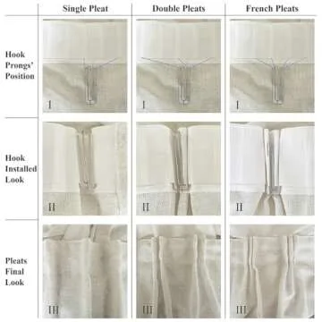 Ftinala 92 Inch Sheer Curtains Natural Linen Curtains 92 Inches Long Custom Pinch Pleat Curtains Neutral Curtains & Drapes Textured Rustic Modern Farmhouse Decor Window Treatments Cream Beige