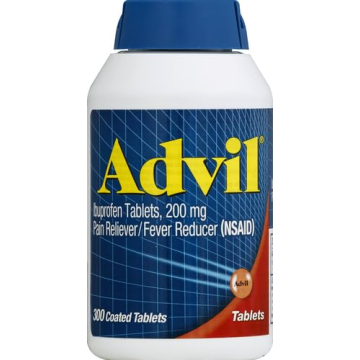 Advil Pain Reliever for Effective Headache and Joint Pain Relief - 300 Tablets