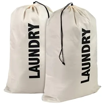 Extra Large Washable Laundry Bags - Ideal for College and Gym
