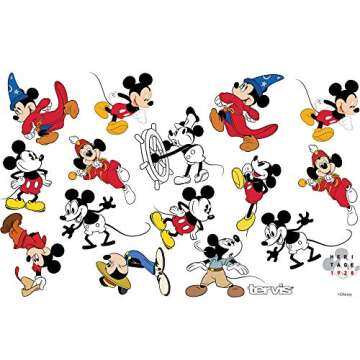 Tervis Disney Mickey Mouse 90th Birthday Triple Walled Insulated Tumbler Travel Cup Keeps Drinks Col...