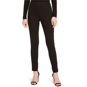 Calvin Klein Women's Comfortable Ponte Fitted Pants