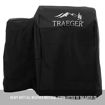 Traeger BAC374 Grill Cover for Tailgater - Heavy Duty Protection