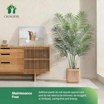 5Ft Artificial Areca Palm Plant for Home and Office Decor