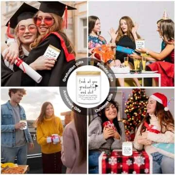 Graduation Gifts, Funny Graduation Gifts for Her Him, Best Grad High School Congratulations College Masters PhD Degree Nurse Graduation Gifts for Women, Men - Lavender Scented Candles