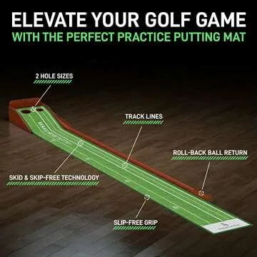 Indoor Outdoor Putting Green for Perfect Practice