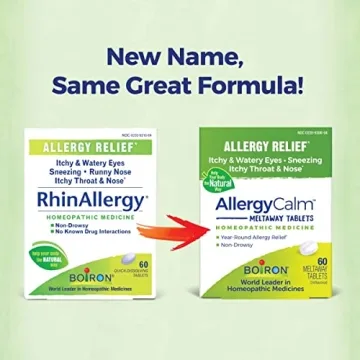 BOIRON AllergyCalm Tablets for Allergy & Hay Fever Relief