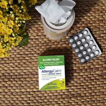 BOIRON AllergyCalm Tablets for Allergy & Hay Fever Relief