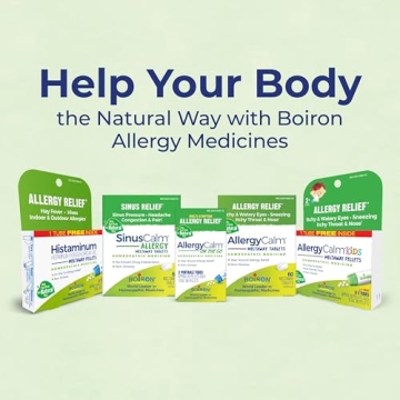 BOIRON AllergyCalm Tablets for Allergy & Hay Fever Relief