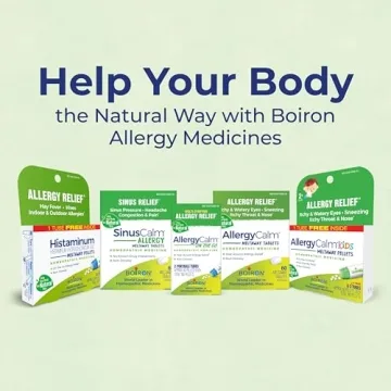 BOIRON AllergyCalm Tablets for Allergy & Hay Fever Relief