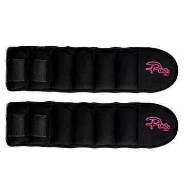 Ankle Weights Set (2 x 2lb Cuffs) - 4lbs in Total - for Women, Men and Kids – Used for Workouts at Home, Pilates, Yoga, Boxing, Dancing and Resistance Training
