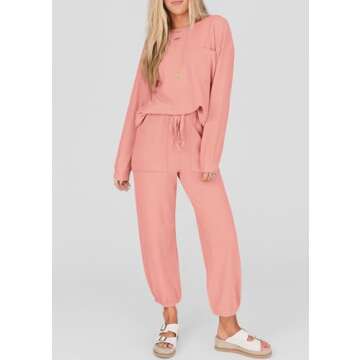 KIRUNDO Lounge Sets for Women - Travel and Postpartum Outfit