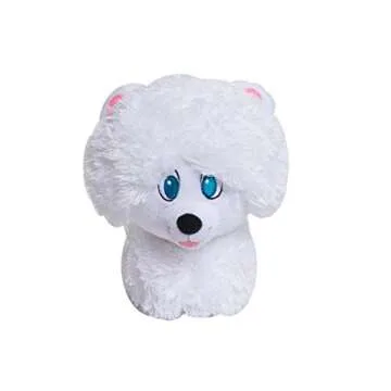 Minnie's Walk & Play Puppy Feature Plush, Officially Licensed Kids Toys for Ages 3 Up by Just Play