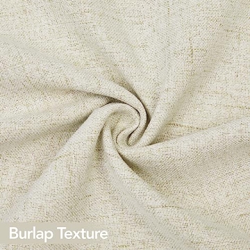 Deconovo Faux Linen Look Pillow Covers 18x18 Set of 4