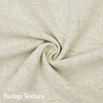 Deconovo Faux Linen Look Pillow Covers 18x18 Set of 4