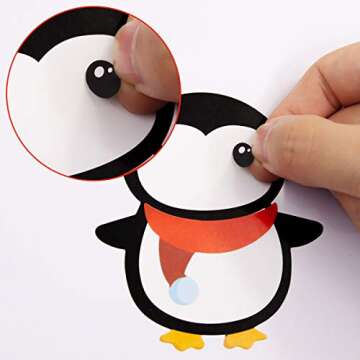 Create Unique Christmas Characters with 48 Sticker Sheets