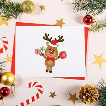 Create Unique Christmas Characters with 48 Sticker Sheets