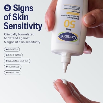 Cetaphil Sheer Mineral Face Sunscreen SPF 50 for Sensitive Skin