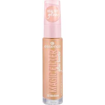essence | Magic Filter Glow Booster | Complexion Perfector for a Radiant, Soft Focus Effect | Vegan ...