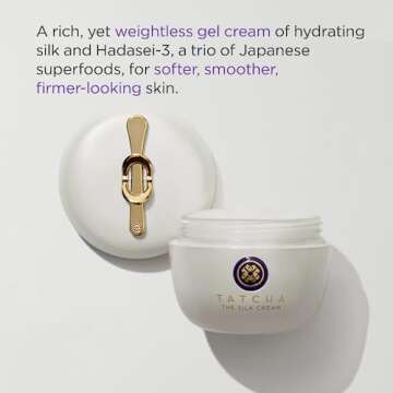 TATCHA The Silk Cream: Weightless Moisturizing and Firming Cream for Combo to Dry Skin (50 ml / 1.7 oz)